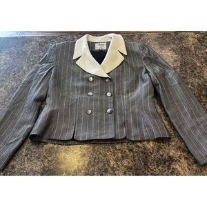 Collection For Le Suit Jacket Skirt Combo Size 10  Made In Philippines